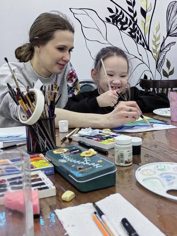Живопись, рисование в Carpe Diem Art Studio на Рыскулбекова 28/2 2 блок, Цокольный этаж, Бостандыкский район