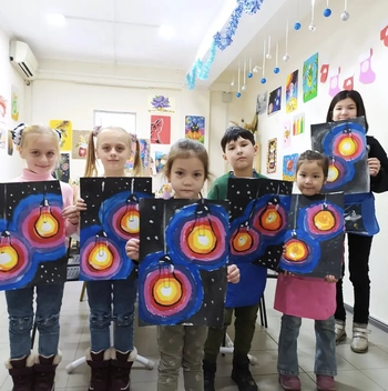 Живопись, рисование в ДАвай РИСОВАТЬ на Клочкова 106 106, 3 этаж, кабинет 2, Бостандыкский район